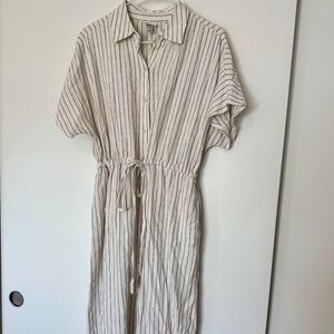 A New Day Striped Midi Dress